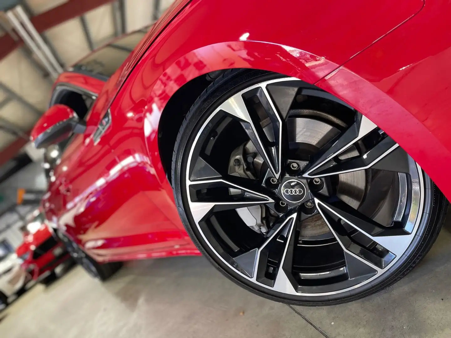 Audi A5 SPORTBACK 45 QUATTRO S LINE+STANDHEIZUNG+SHZ+AHK Rood - 2