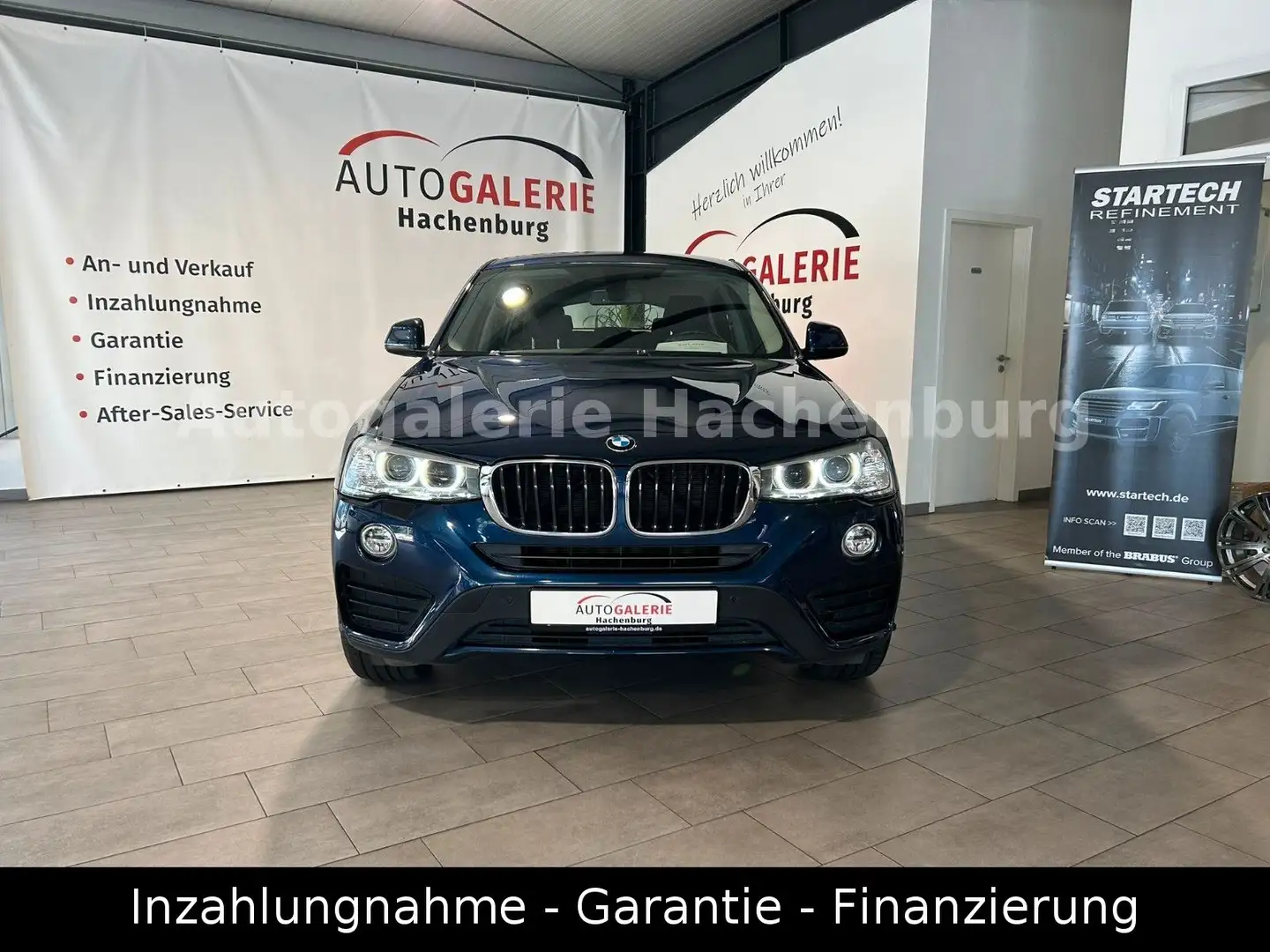 BMW X4 xDrive 20 i Aut./Bi-Xenon/AHK/GARANTIE/EURO 6 Bleu - 2