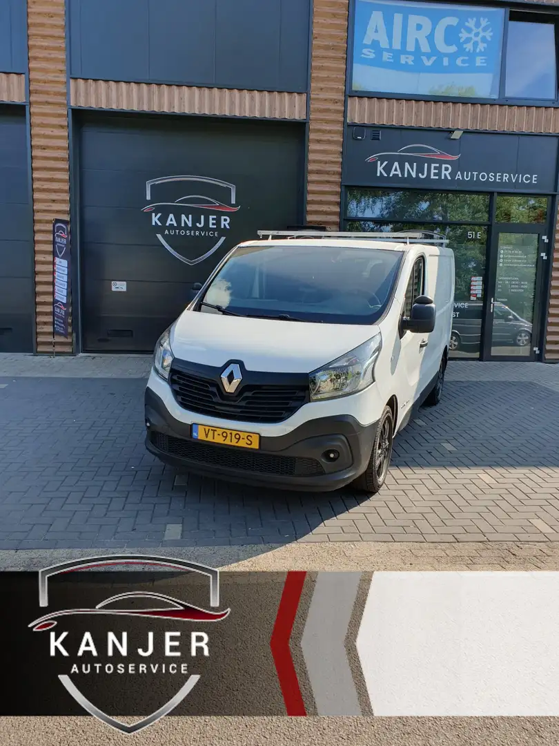 Renault Trafic 1.6 DCI T27 L1H1 LEASE MOGELIJK 6 BAK AIRCO/CRUISE Blanc - 2