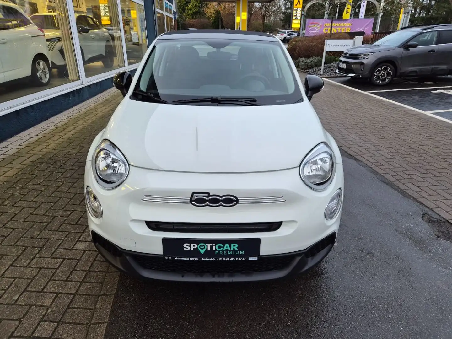 Fiat 500 500X Dolcevita 1.5 GSE Hybrid CABRIO/FALTDACH Biały - 2