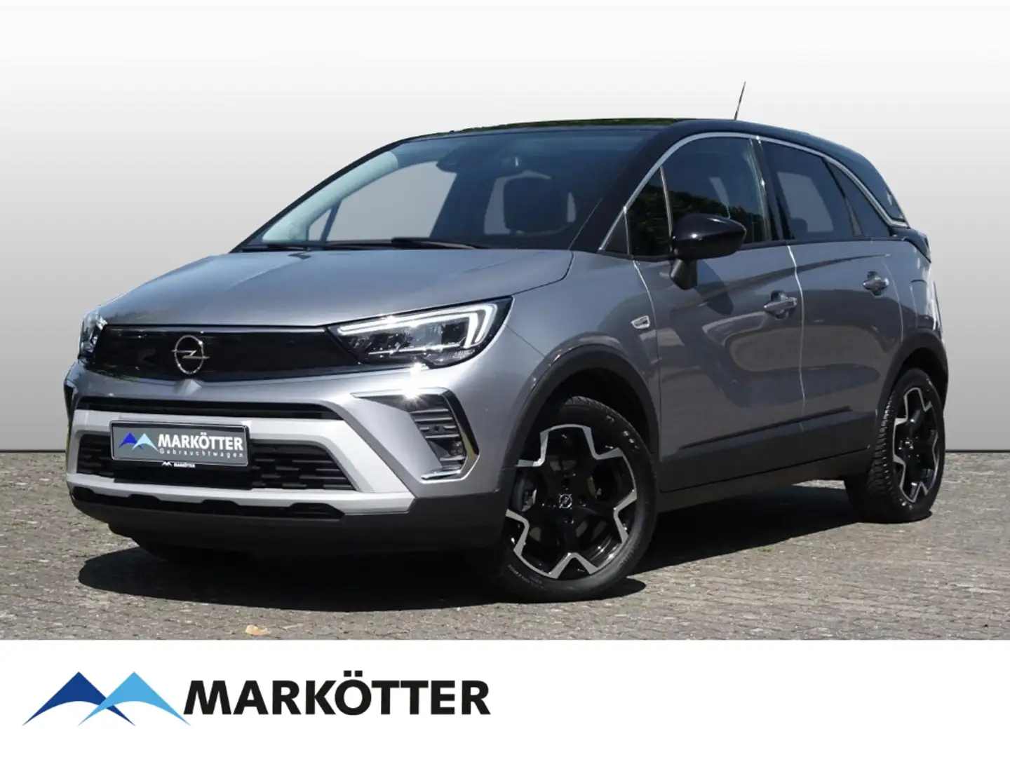 Opel Crossland Elegance 1.2 Turbo SHZ/LHZ/PDC/LED Gris - 1