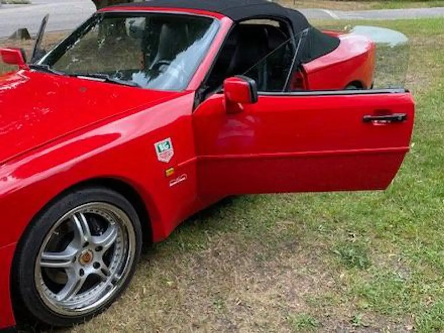 Porsche 944 944 S 2 Cabriolet Rouge - 2