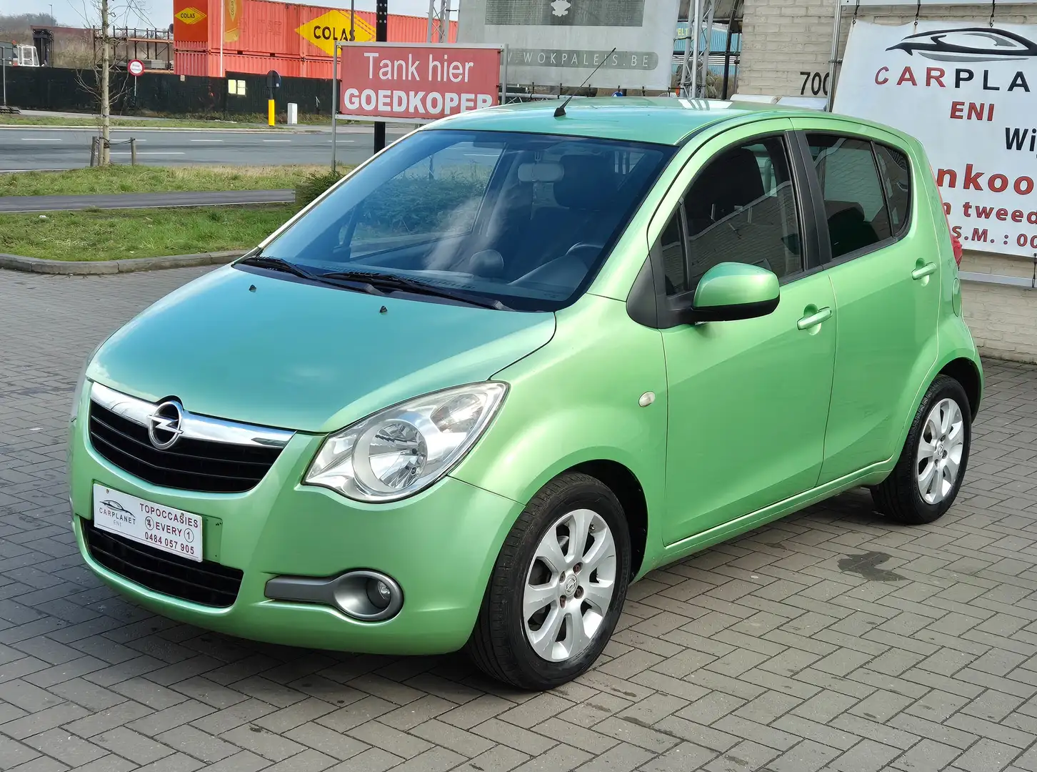 Opel Agila Airco - Keuring - Garantie - carpass - onderhoud Зелёный - 1