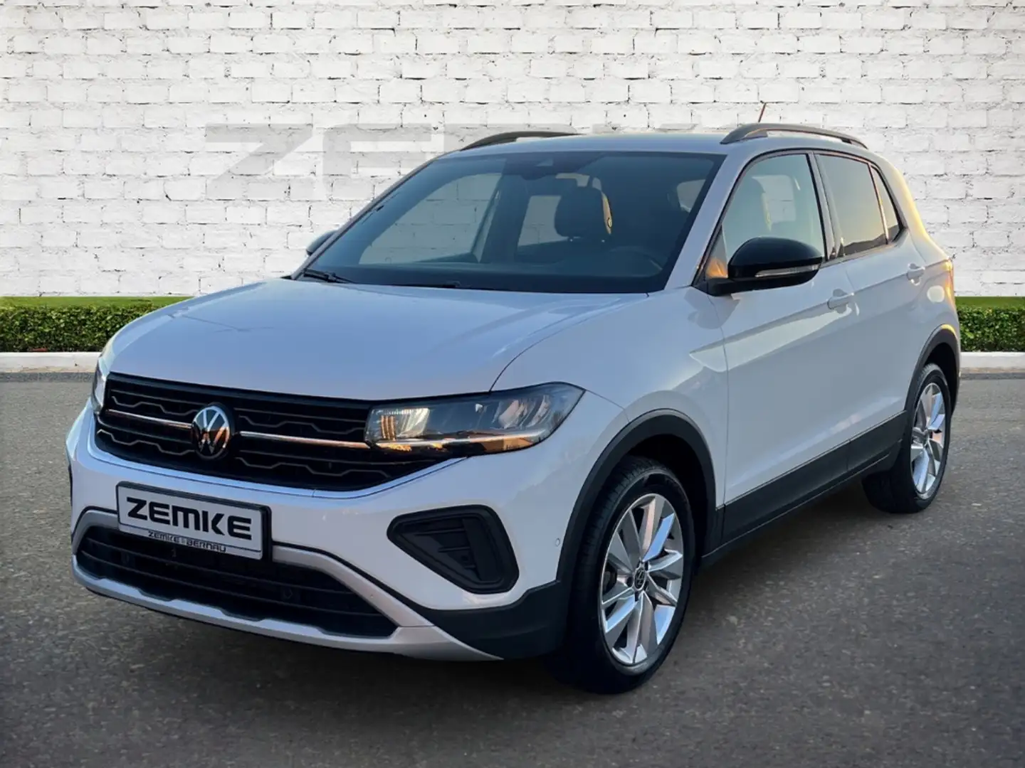 Volkswagen T-Cross 1.0 TSI DSG Goal AHK-abnehmbar Navi Digitales Cock Weiß - 2