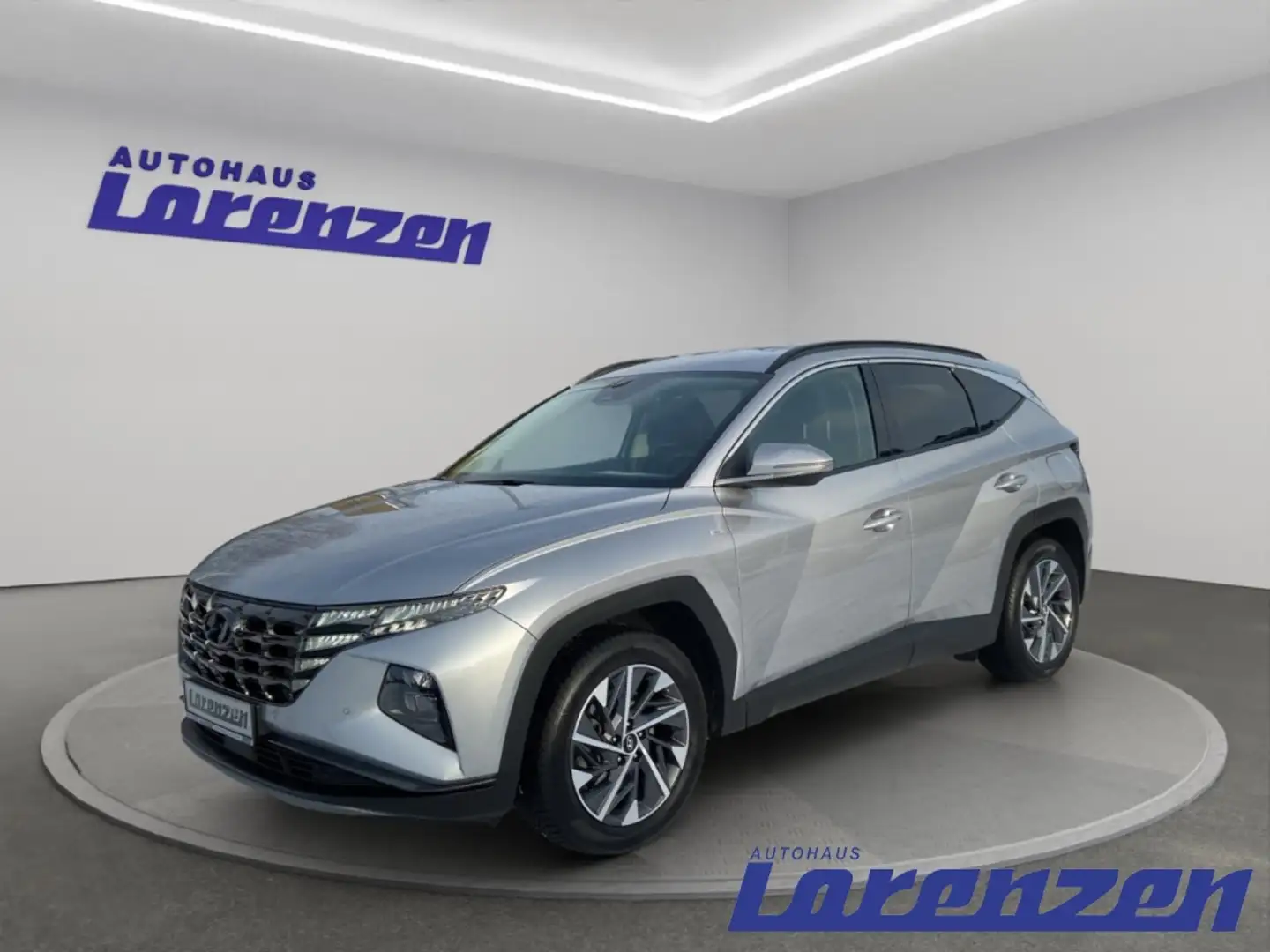 Hyundai TUCSON Trend 1.6 GDI Turbo (+48V) 7-DCT 4WD Navi Digitale Silber - 1
