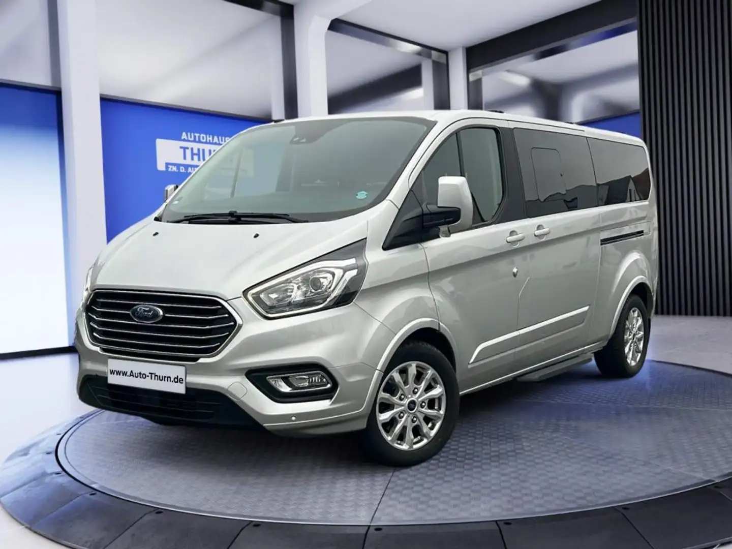 Ford Tourneo Custom L2 #Wohnmobilzul. #ACC #Navi #RFK Argent - 1