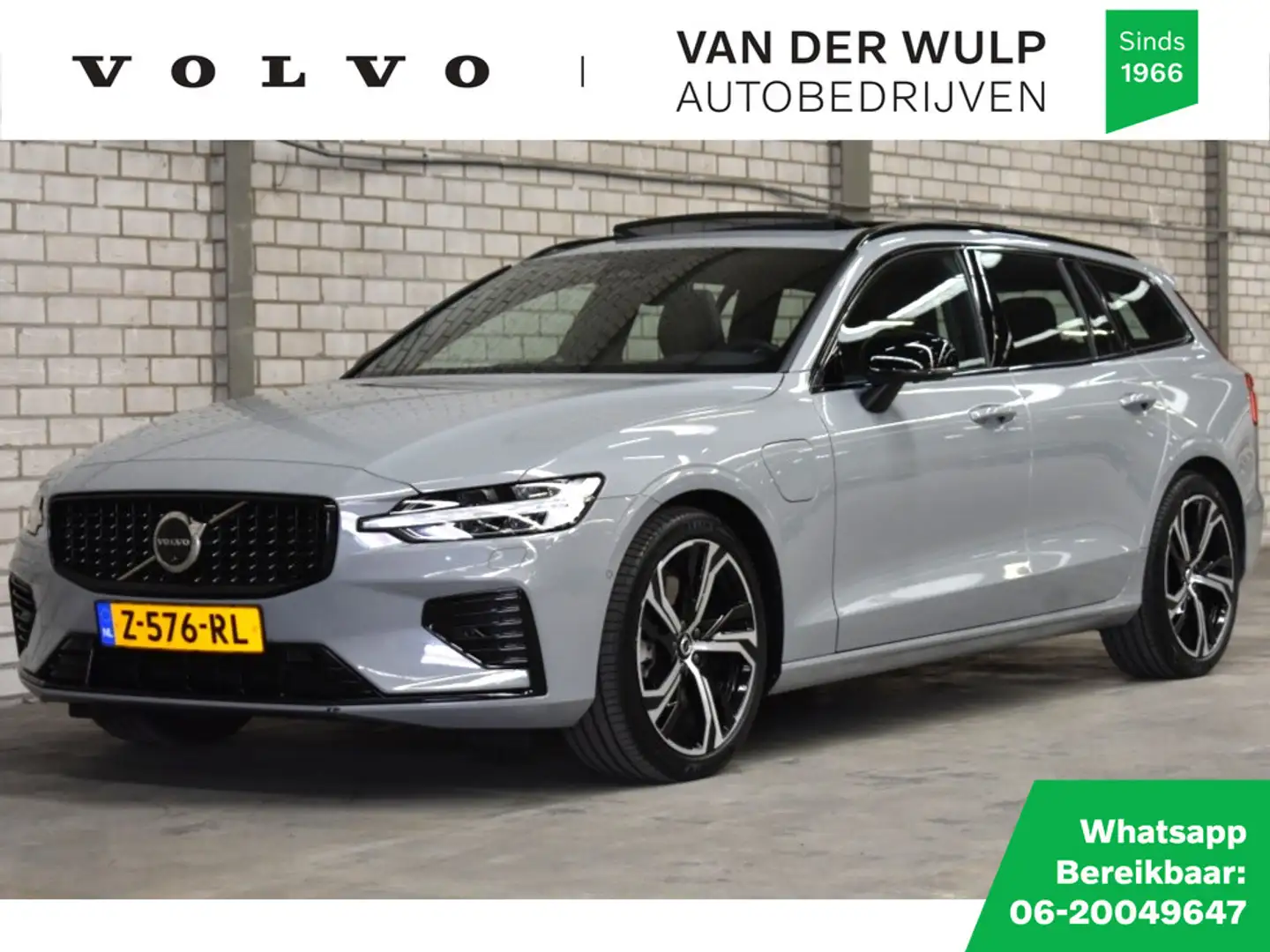Volvo V60 T8 455PK AWD Ultra Dark | Bowers & Wilkins | Trekh Grau - 1