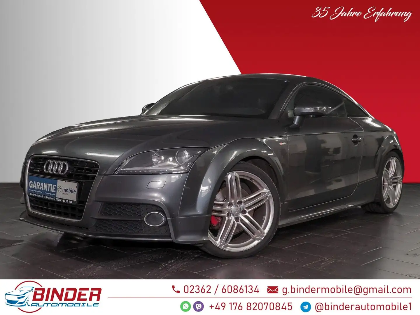 Audi TT Coupe/Roadster 2.0 TFSI QUATTRO*S LINE*TOP* Grau - 1