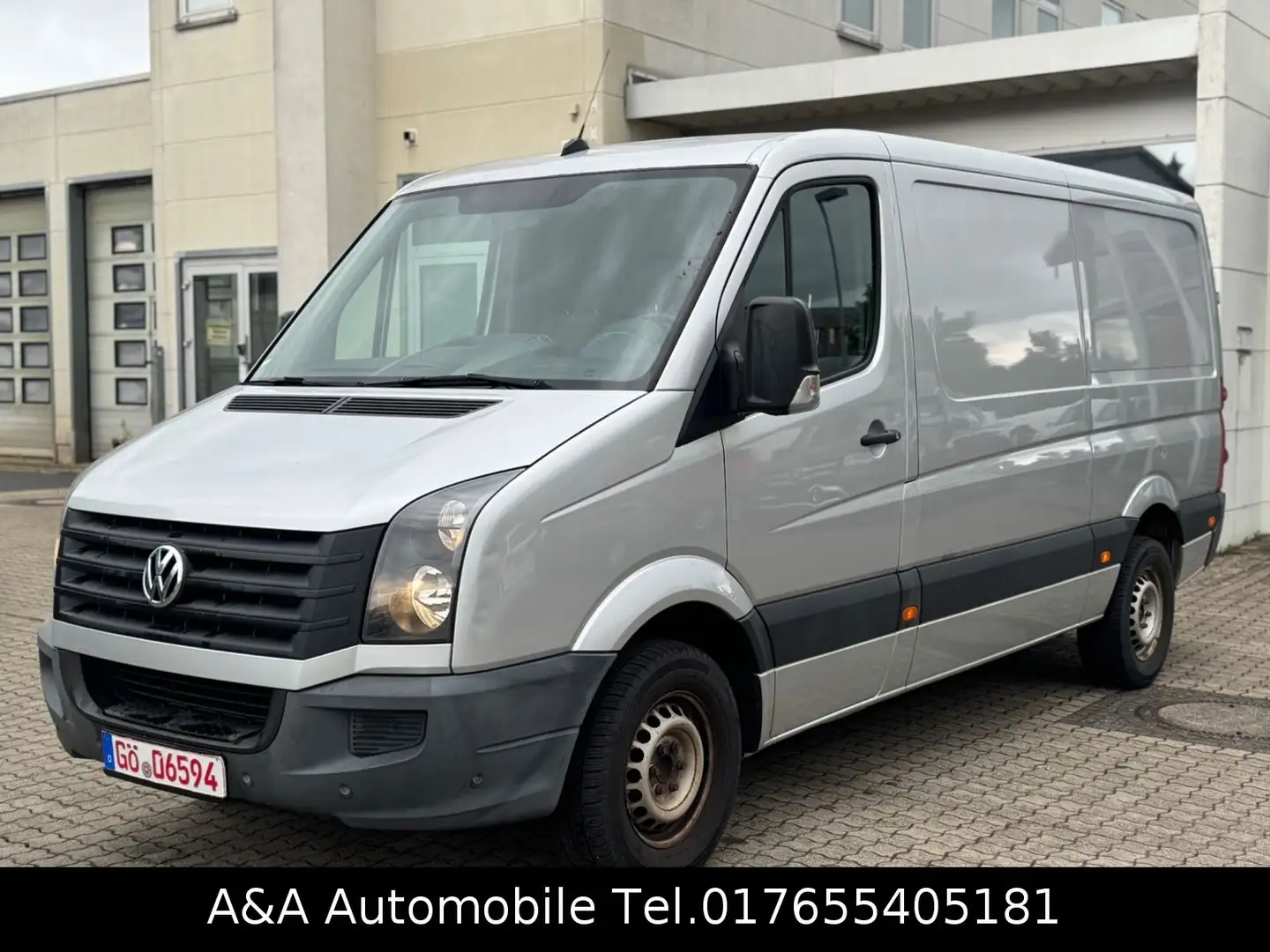 Volkswagen Crafter Kasten 35 mittel L2H1 Klima TÜV Argent - 1