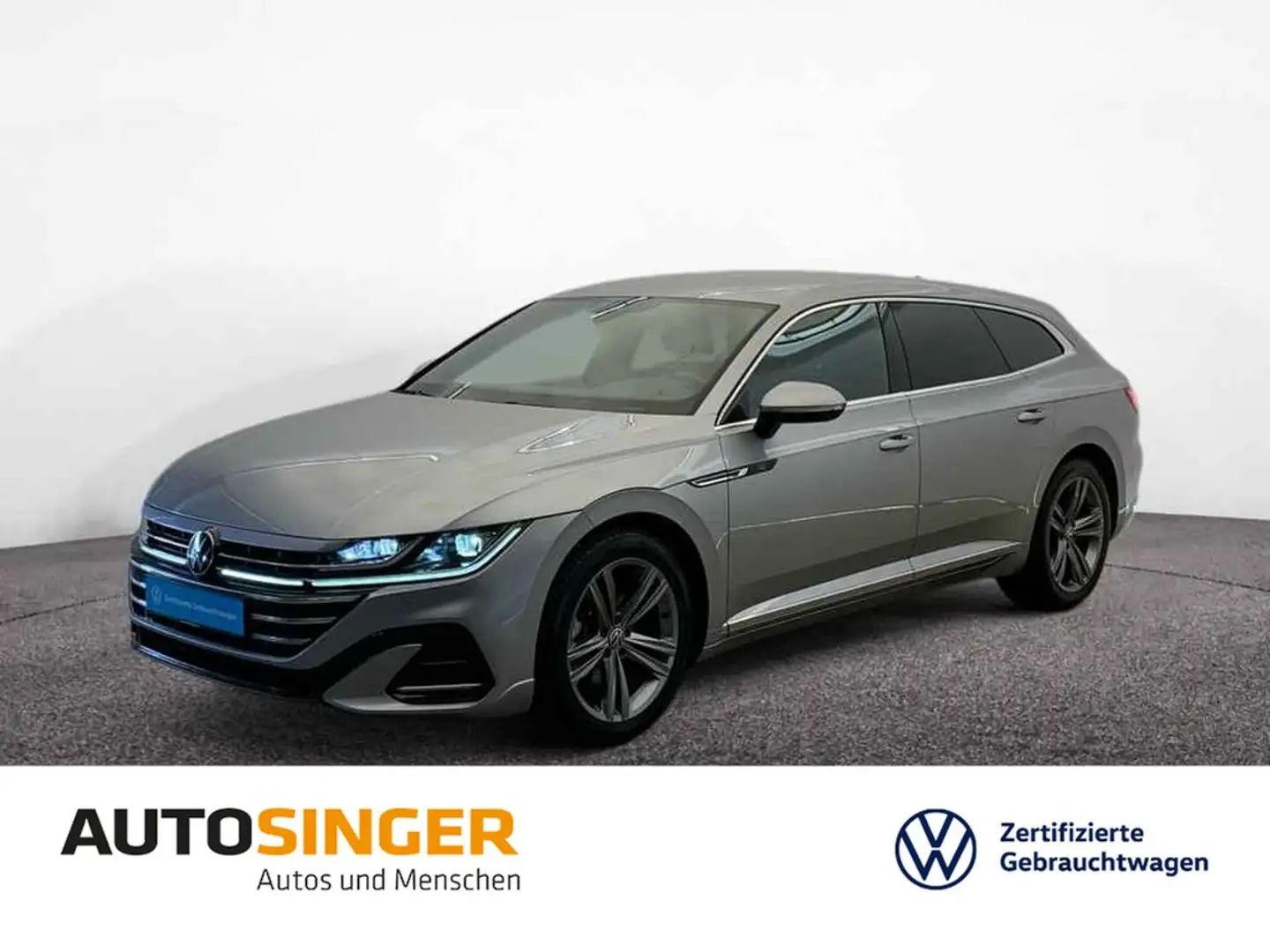 Volkswagen Arteon Shooting Brake R-Line TSI DSG *AHK*IQ*NAV Argento - 1