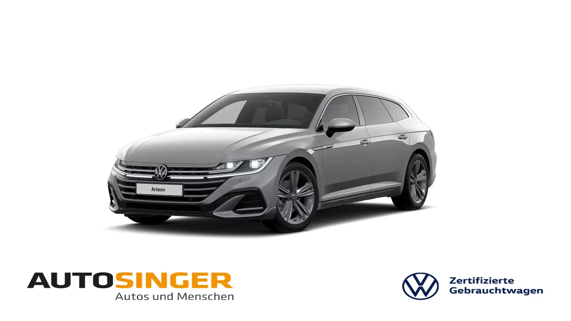 Volkswagen Arteon Shooting Brake R-Line TSI DSG *AHK*IQ*NAV Silber - 1