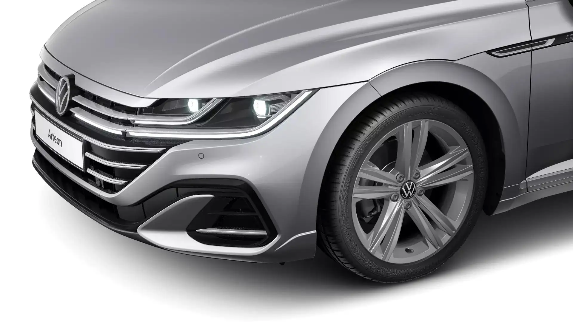 Volkswagen Arteon Shooting Brake R-Line TSI DSG *AHK*IQ*NAV Silber - 2