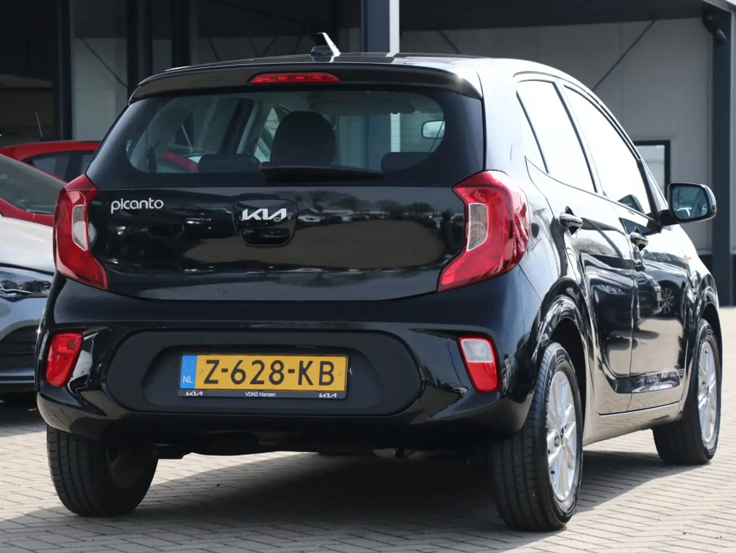 Kia Picanto 1.0 DPi DynamicLine I Apple/Android Navi I LM-Velg Zwart - 2