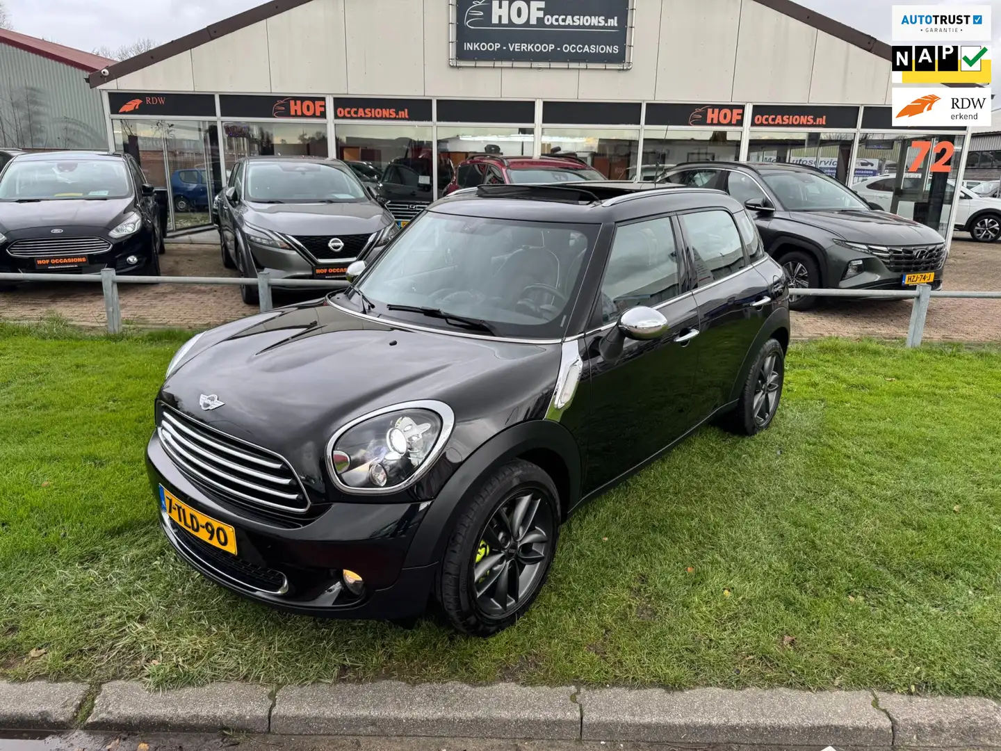 MINI Cooper Countryman Mini 1.6 AUTOMAAT/PANORAMA/LEDER/NAVI Noir - 1