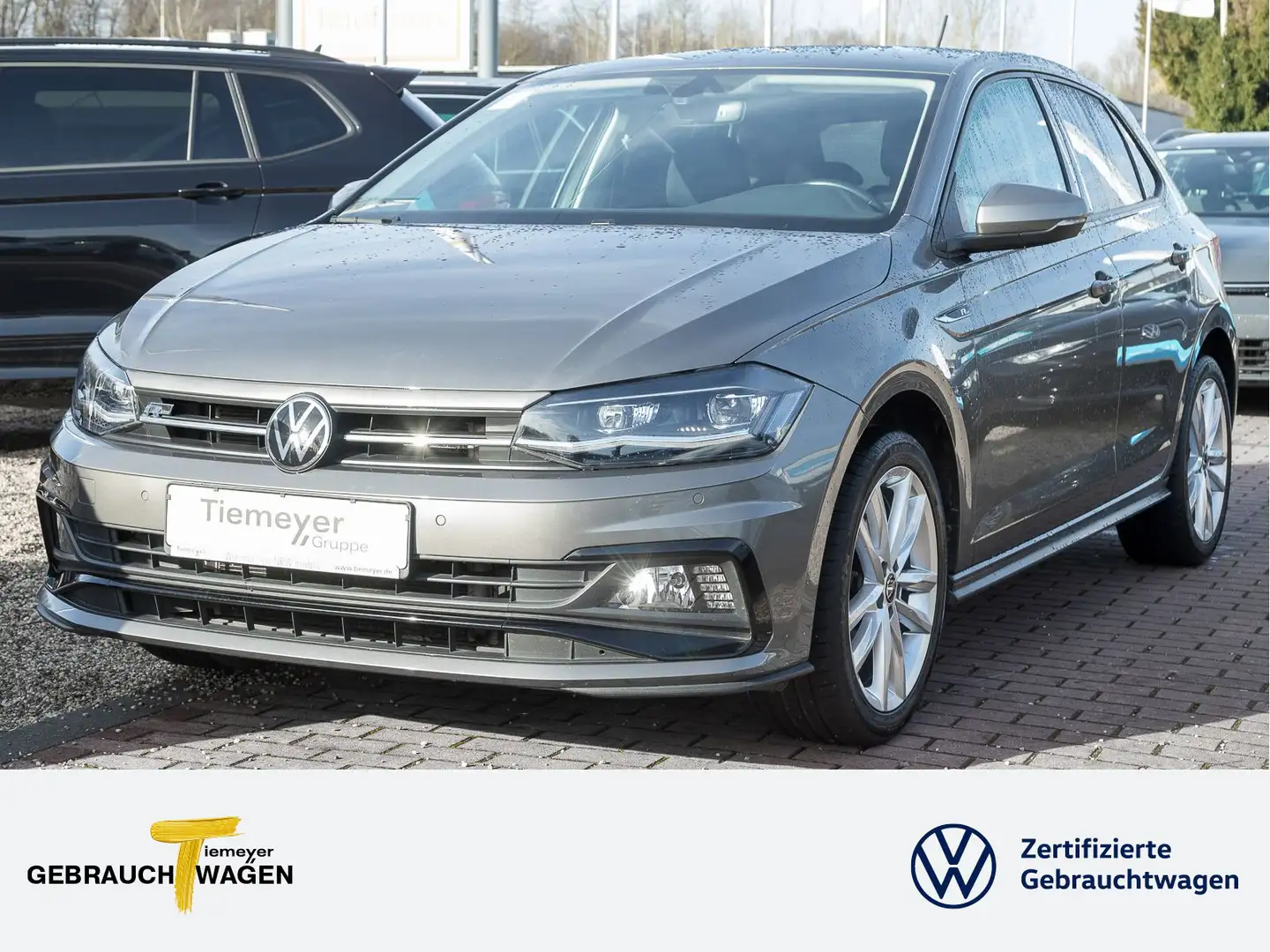 Volkswagen Polo 1.0 TSI DSG R-LINE LED SITZHZG LM17 Grau - 1