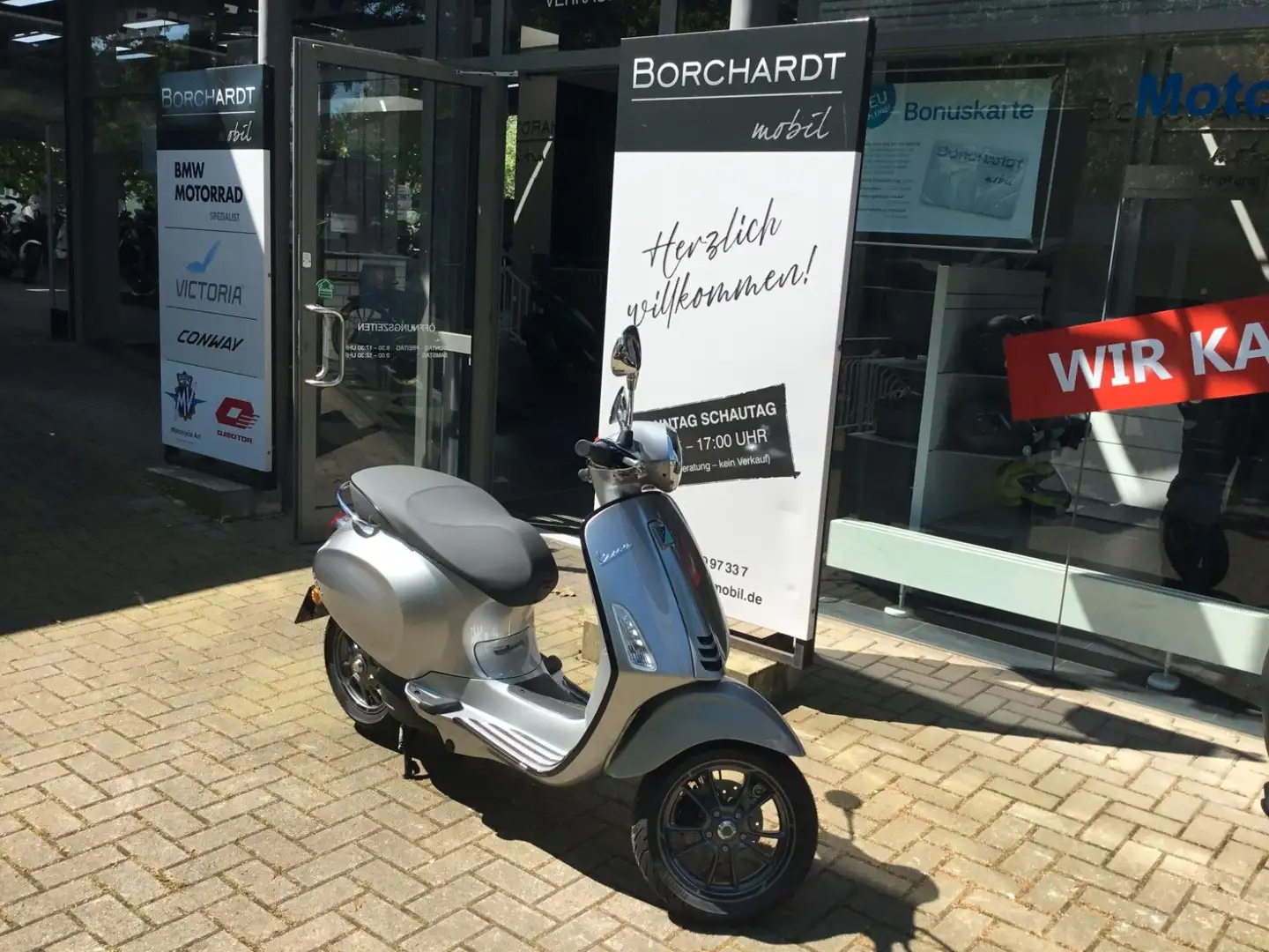 Vespa Elettrica 70 km/h Sonder Aktion 1x auf Lager! Gris - 1