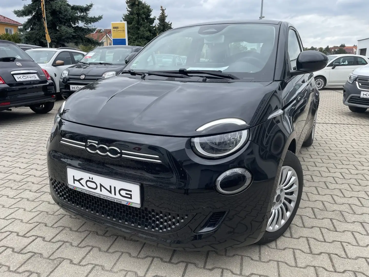 Fiat 500e Neuer 500 320km Reichweite Schwarz - 1
