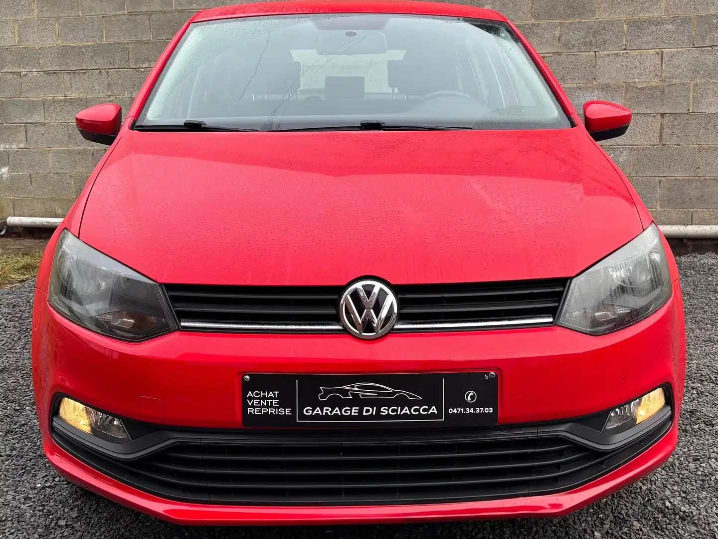 Volkswagen Polo 1.0i EURO 6 Rouge - 1