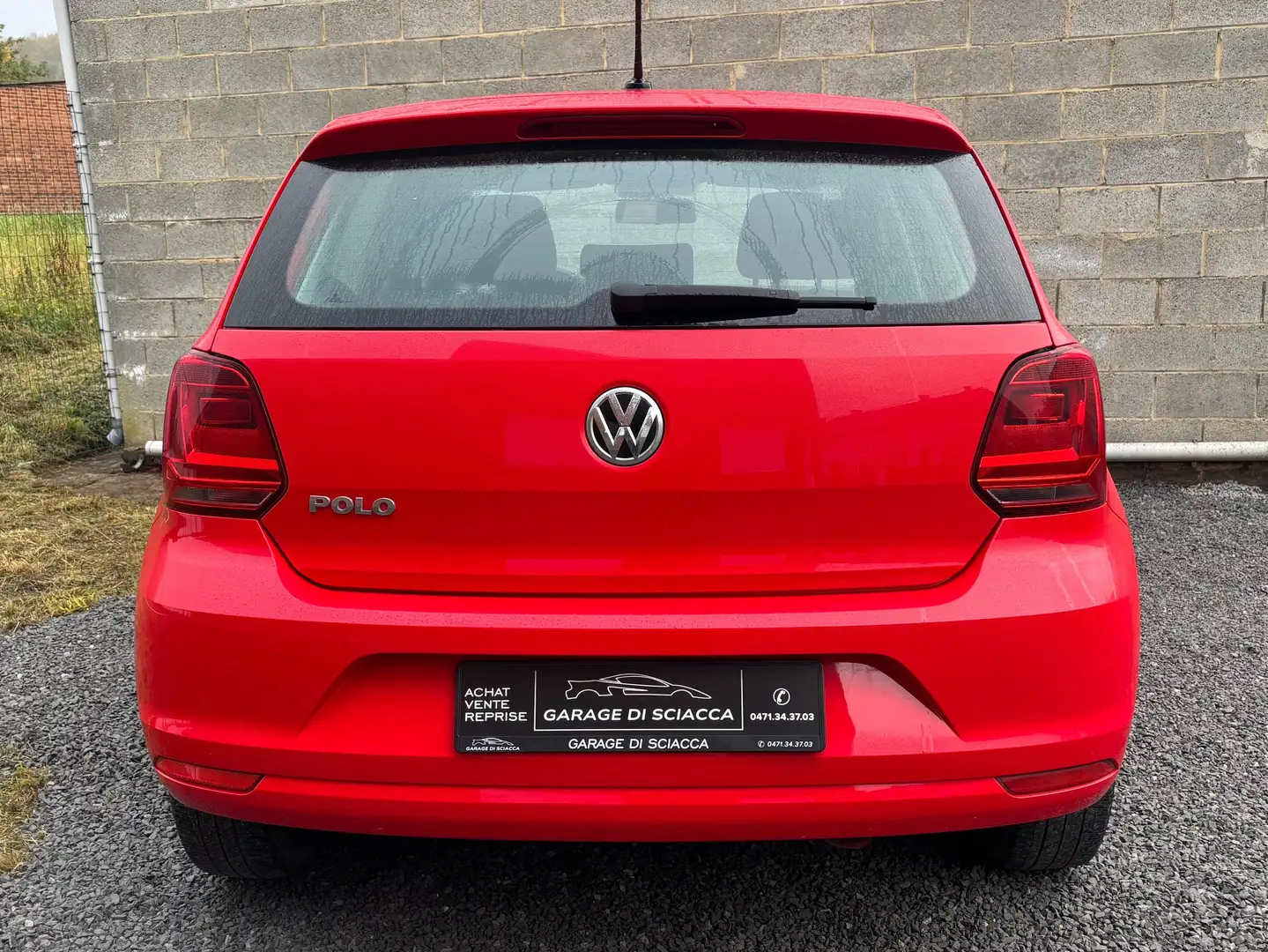 Volkswagen Polo 1.0i EURO 6 Rouge - 2