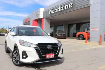 White 2024 Nissan Kicks SUV / Crossover Front-Wheel Drive Automatic