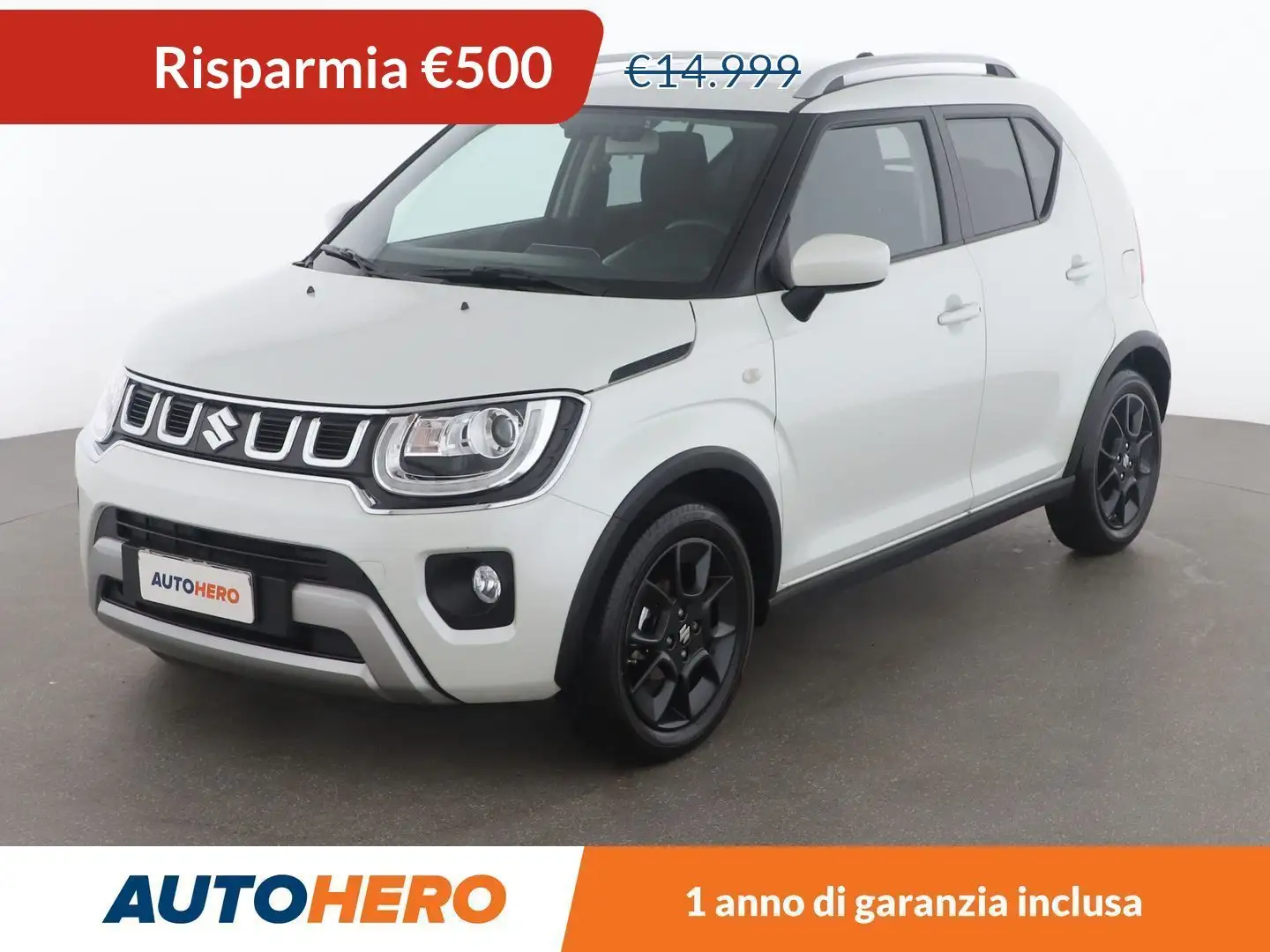 Suzuki Ignis 1.2 DualJet Mild-Hybrid Cool MHEV Bianco - 1