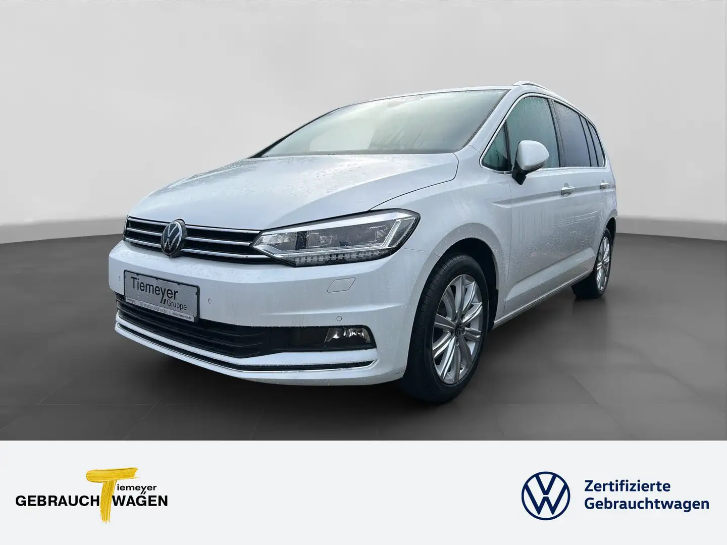Volkswagen Touran 2.0 TDI DSG HIGHLINE 7-SITZE AHK NAVI KAM Weiß - 1