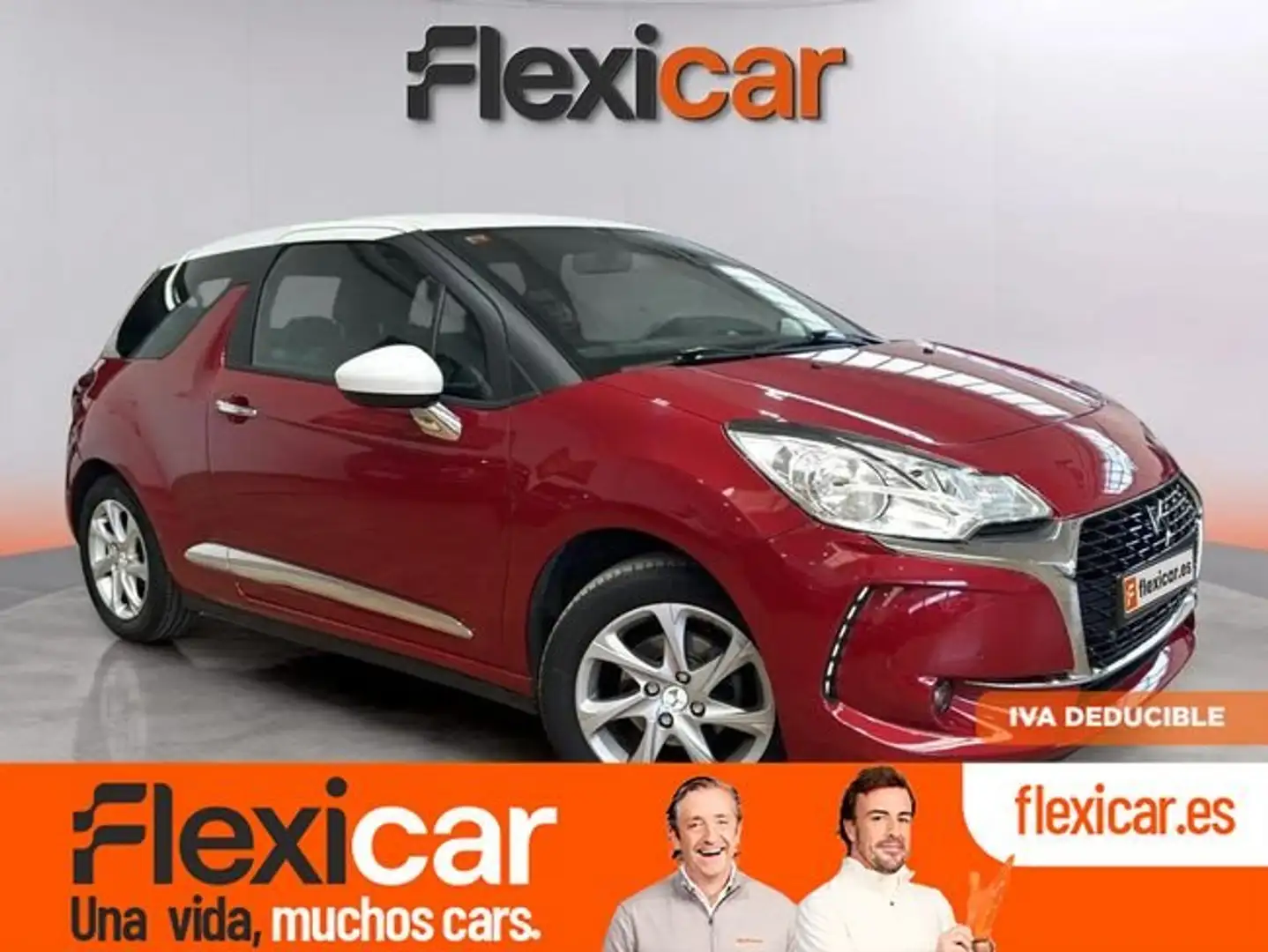 DS Automobiles DS 3 PureTech 81kW (110CV) Sport Burdeos - 1