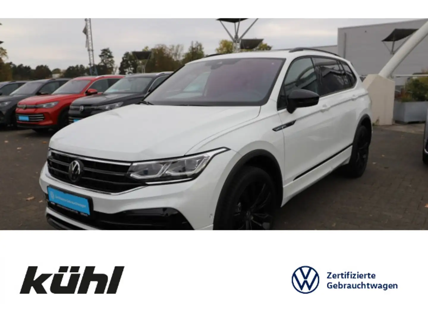 Volkswagen Tiguan Allspace 2.0 TDI 4M DSG R line IQ.Light/A Weiß - 1