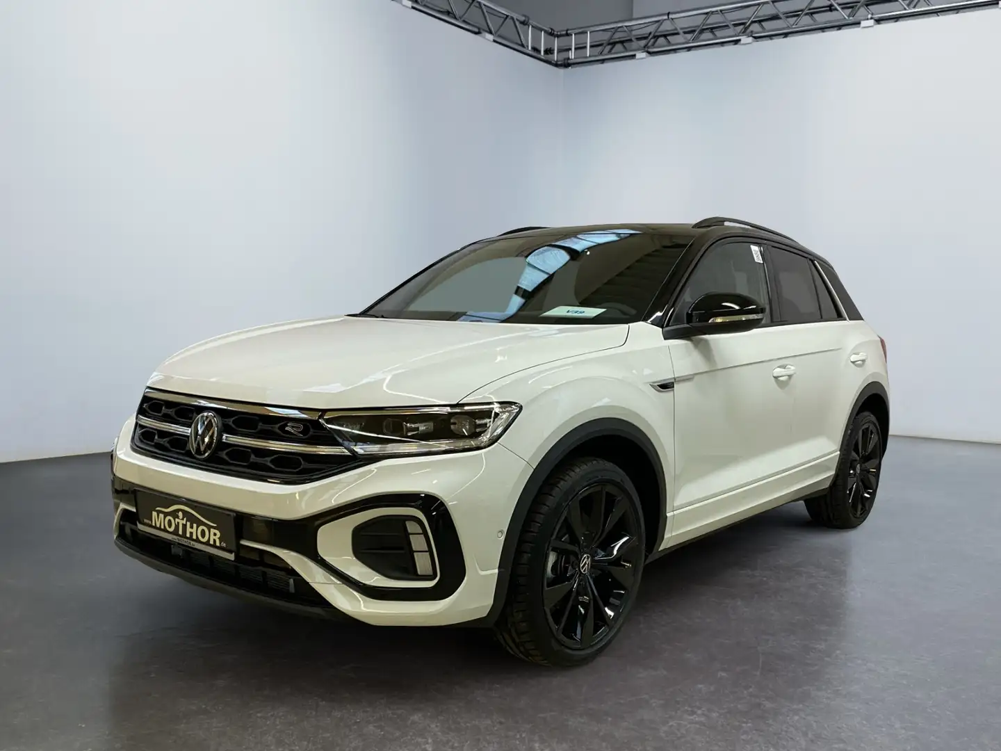 Volkswagen T-Roc 1.5 TSI R-Line Pano ParkAss. STH AHK KAM Weiß - 2