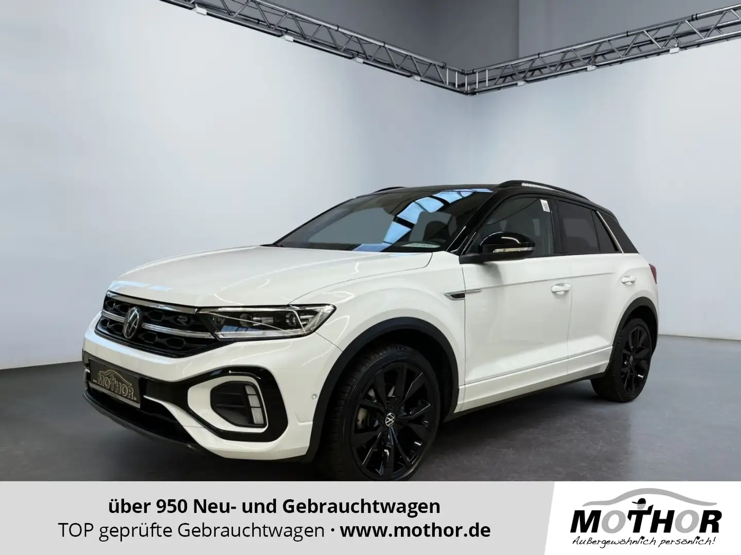 Volkswagen T-Roc R-Line 1.5 TSI DSG Panoramadach Standheiz. Weiß - 1
