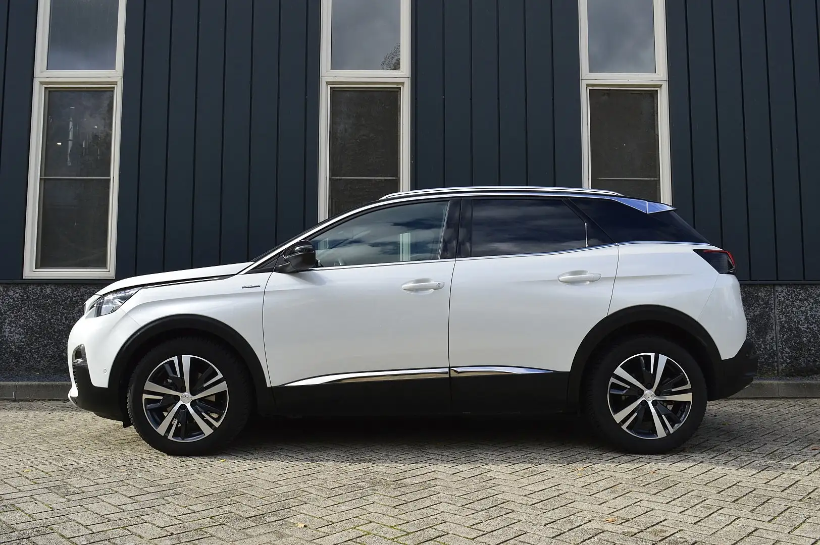 Peugeot 3008 1.6 PureTech GT Line Rijklaarprijs-Garantie Naviga Blanc - 2