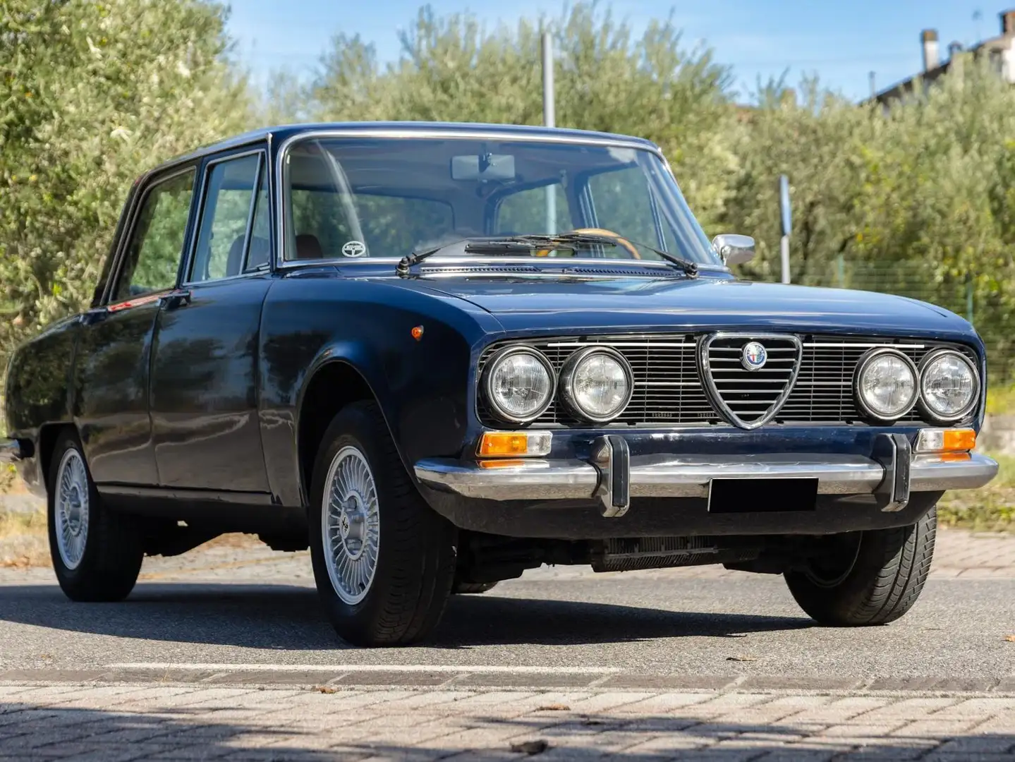 Alfa Romeo 2000 Berlina Modrá - 2