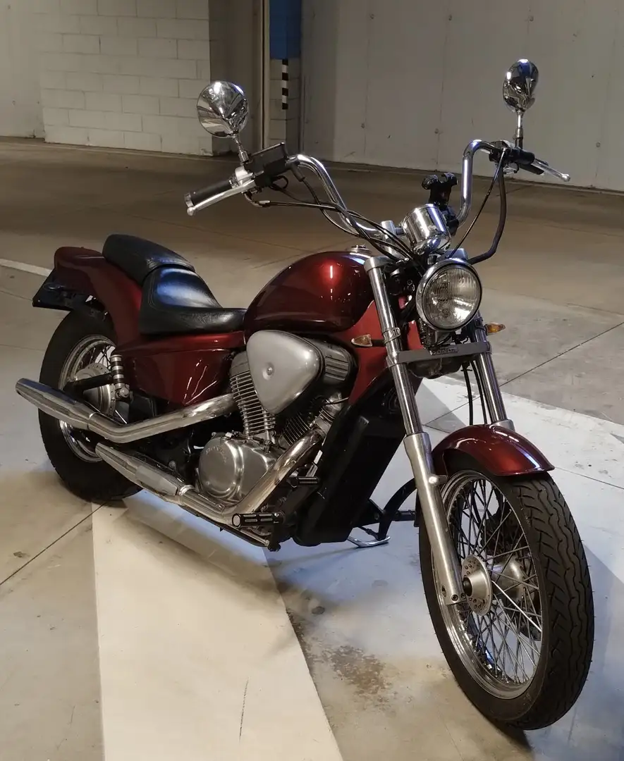 Honda Shadow 600 VT 600 C Rosso - 1