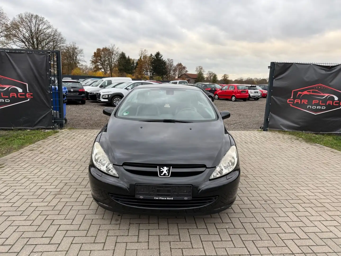 Peugeot 307 CC Cabrio-Coupe KLIMAANLAGE/PDC/VOLLLEDER Schwarz - 2