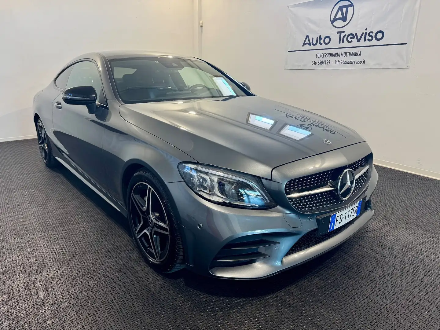 Mercedes-Benz C 220 C 220 d Auto Coupé Premium Plus Gris - 1