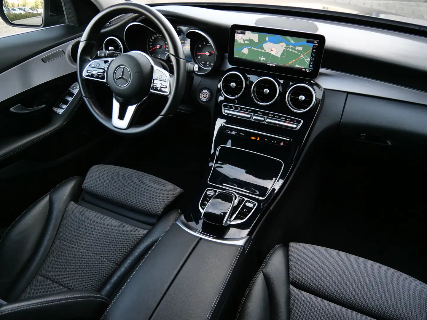 Mercedes-Benz C 180 Estate Business Solution 157 Pk Automaat Navigatie Noir - 2