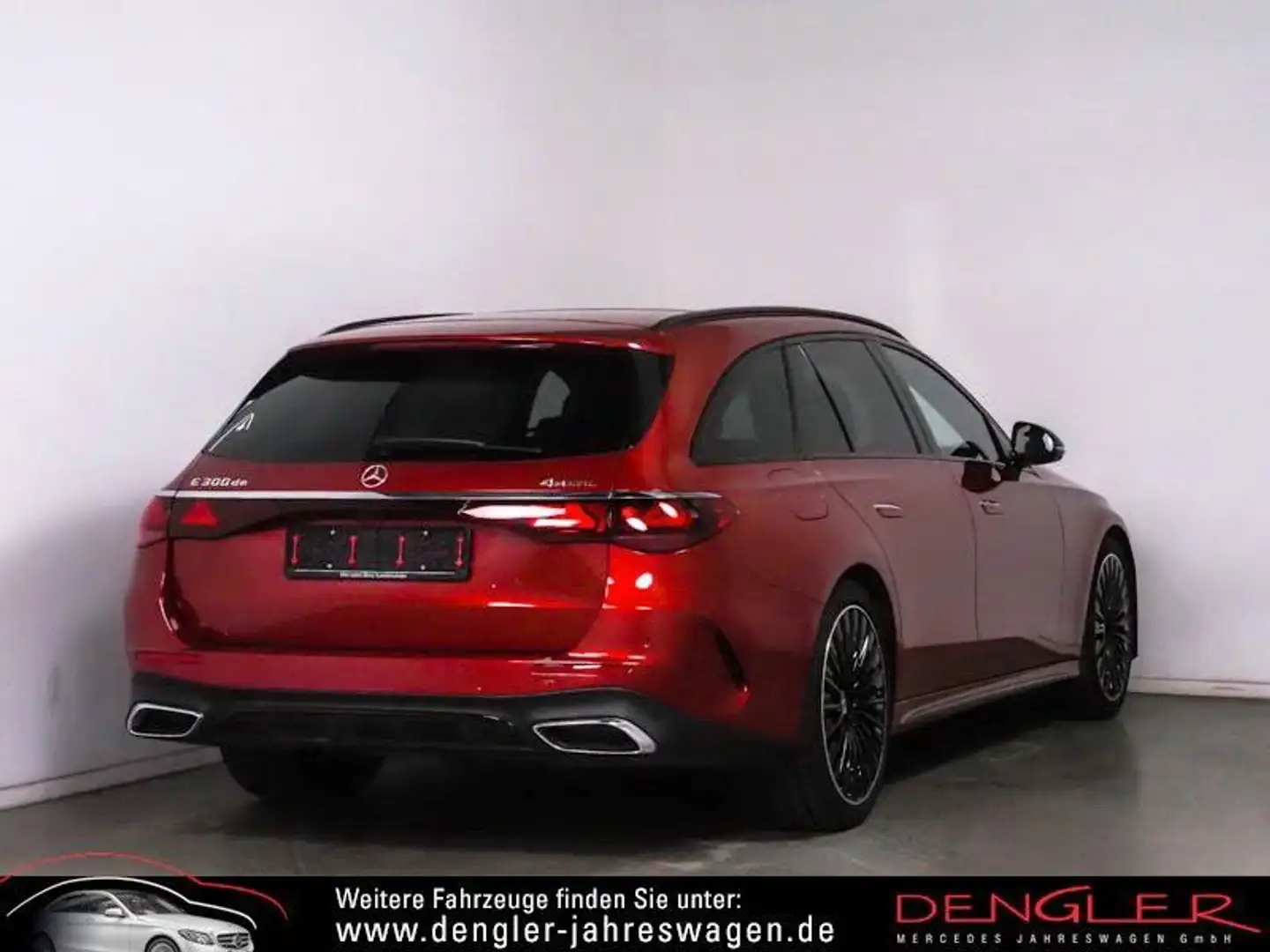 Mercedes-Benz E 300 T de 4M SSCREEN*FAP+*AHK AMG Line PREMIUM+ Rouge - 2