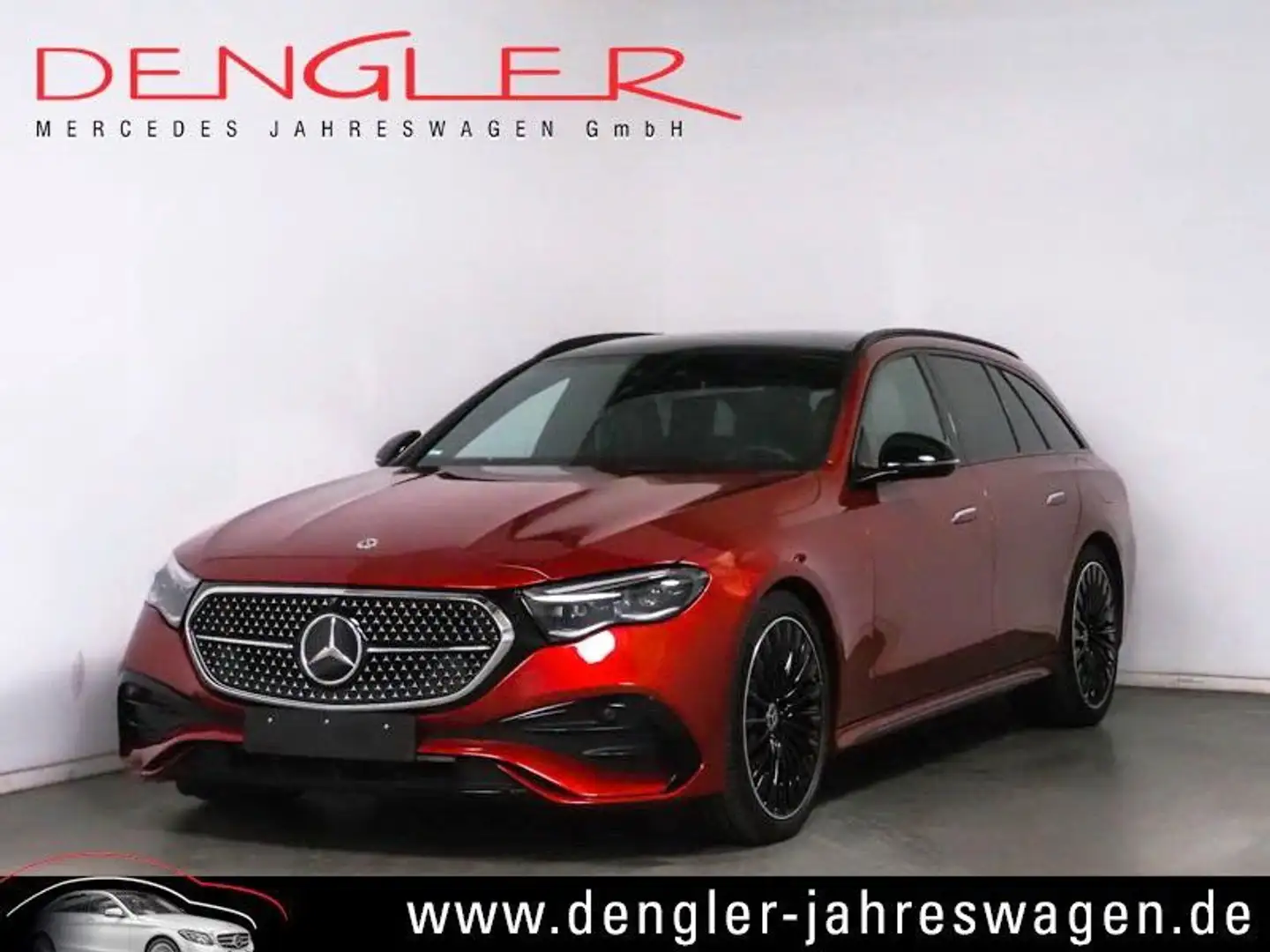 Mercedes-Benz E 300 T de 4M SSCREEN*FAP+*AHK AMG Line PREMIUM+ Rouge - 1