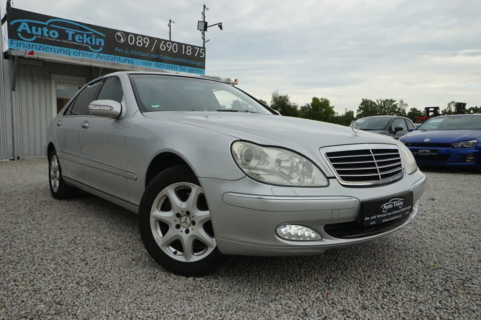 Mercedes-Benz S 500 L 4Matic |BOSE| |Schiebedach| |Bi-Xenon| Silber - 1