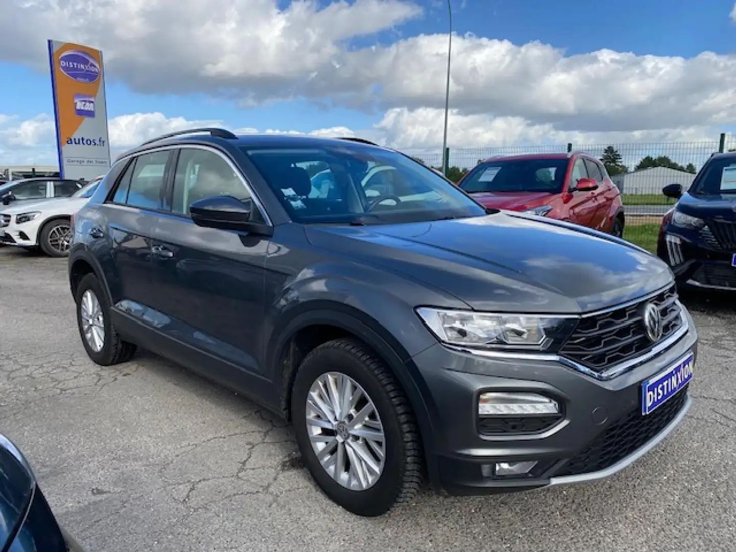 Volkswagen T-Roc 1.0 TSI - 115 - START\u0026STOP - LOUNGE Gris - 2