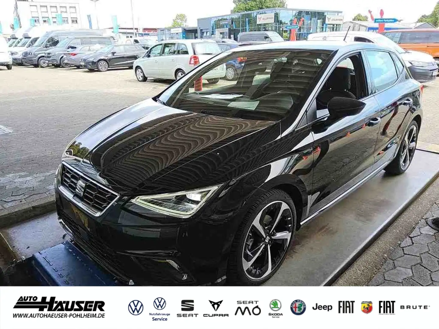 SEAT Ibiza FR 1.5 TSI DSG NAVI KAMERA TEMPOMAT LED PDC FULL-L Schwarz - 1