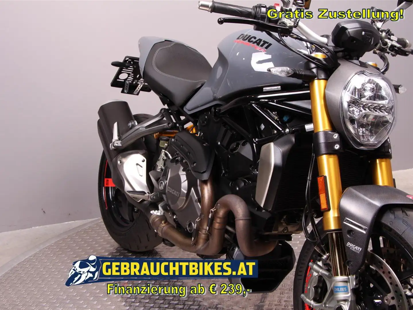 Ducati Monster 1200 S ABS, mit Garantie, Teilzahlung möglich! Grau - 2