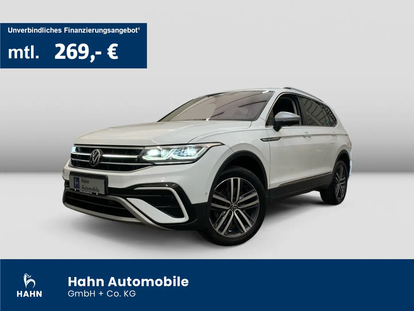 Volkswagen Tiguan Allspace 2.0 TDI 4Motion Elegance AHK Pan Weiß - 1