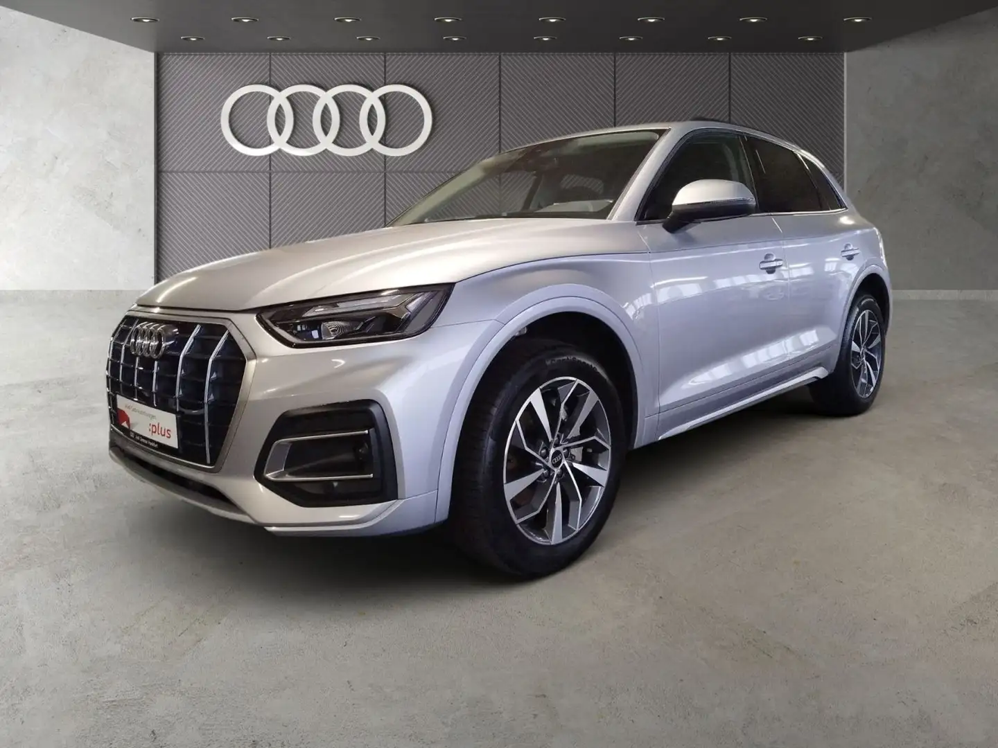 Audi Q5 40 TDI quattro advanced S tronic LED Navi DAB Silber - 1