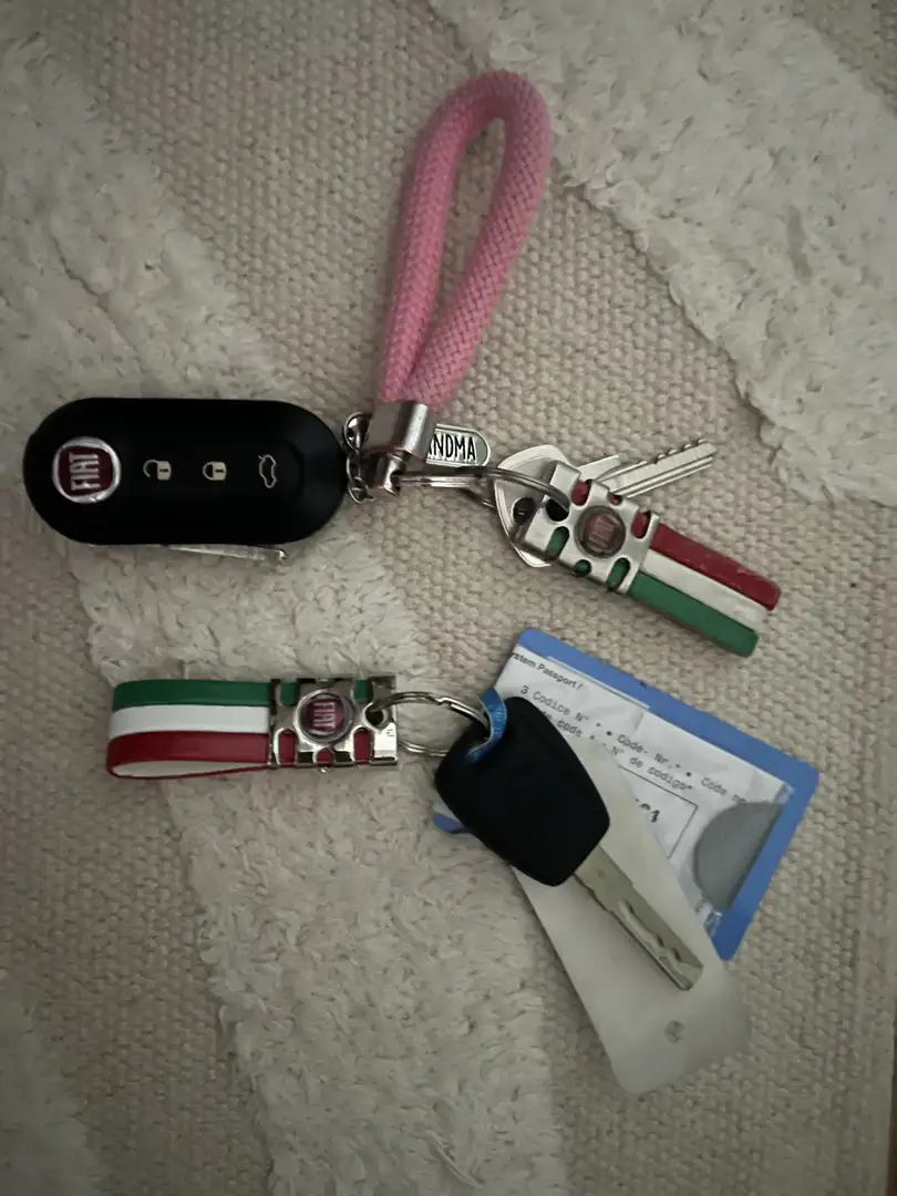 Fiat 500 Lounge 1.2 Benzina 69PK Car pass!!! Beige - 1