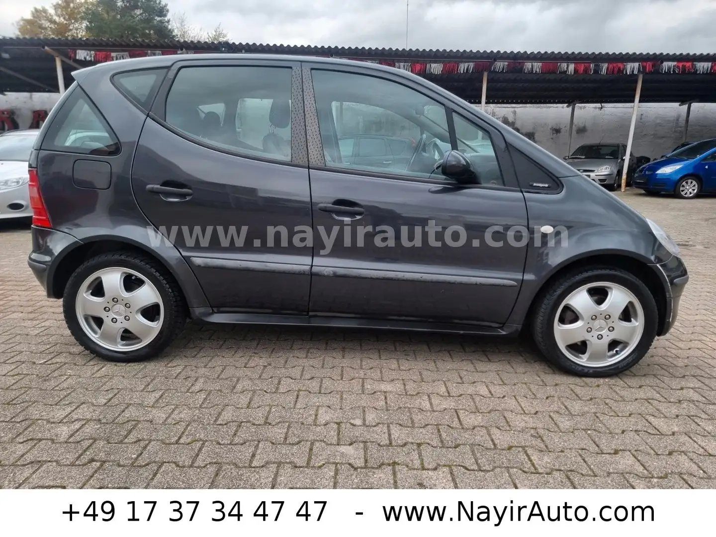 Mercedes-Benz A 190 A190 | Leder | Sitzheizung |Klima Gris - 2