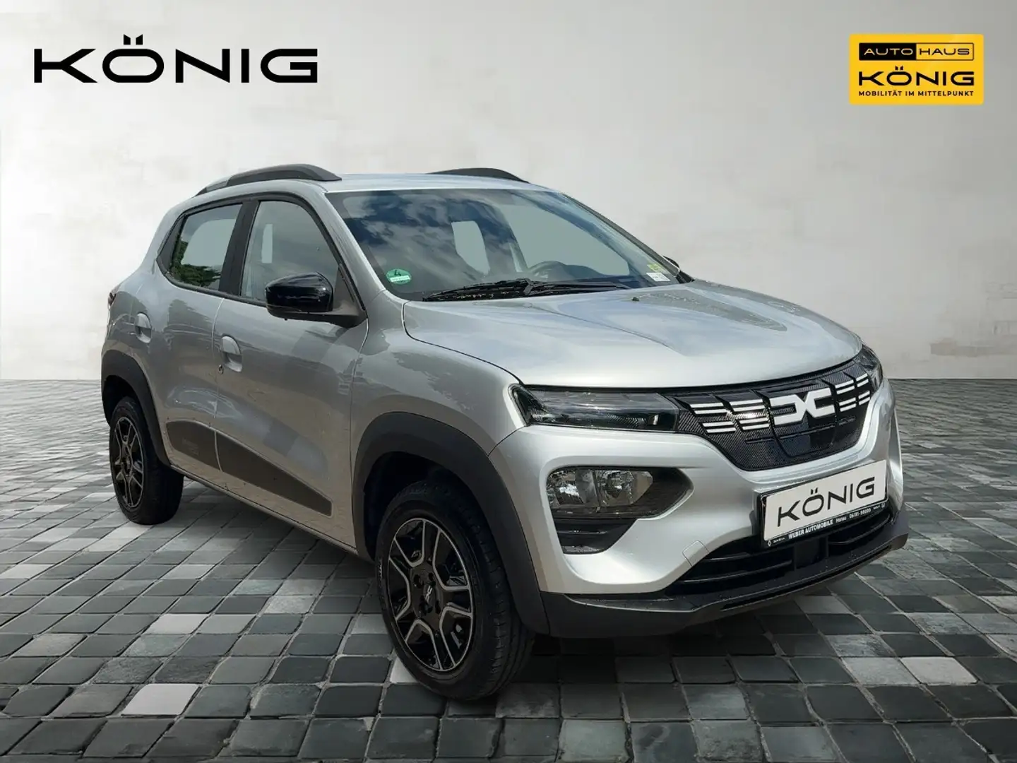Dacia Spring Essential ELECTRIC 45 KLIMA*NAVI*CARPLAY Grau - 2