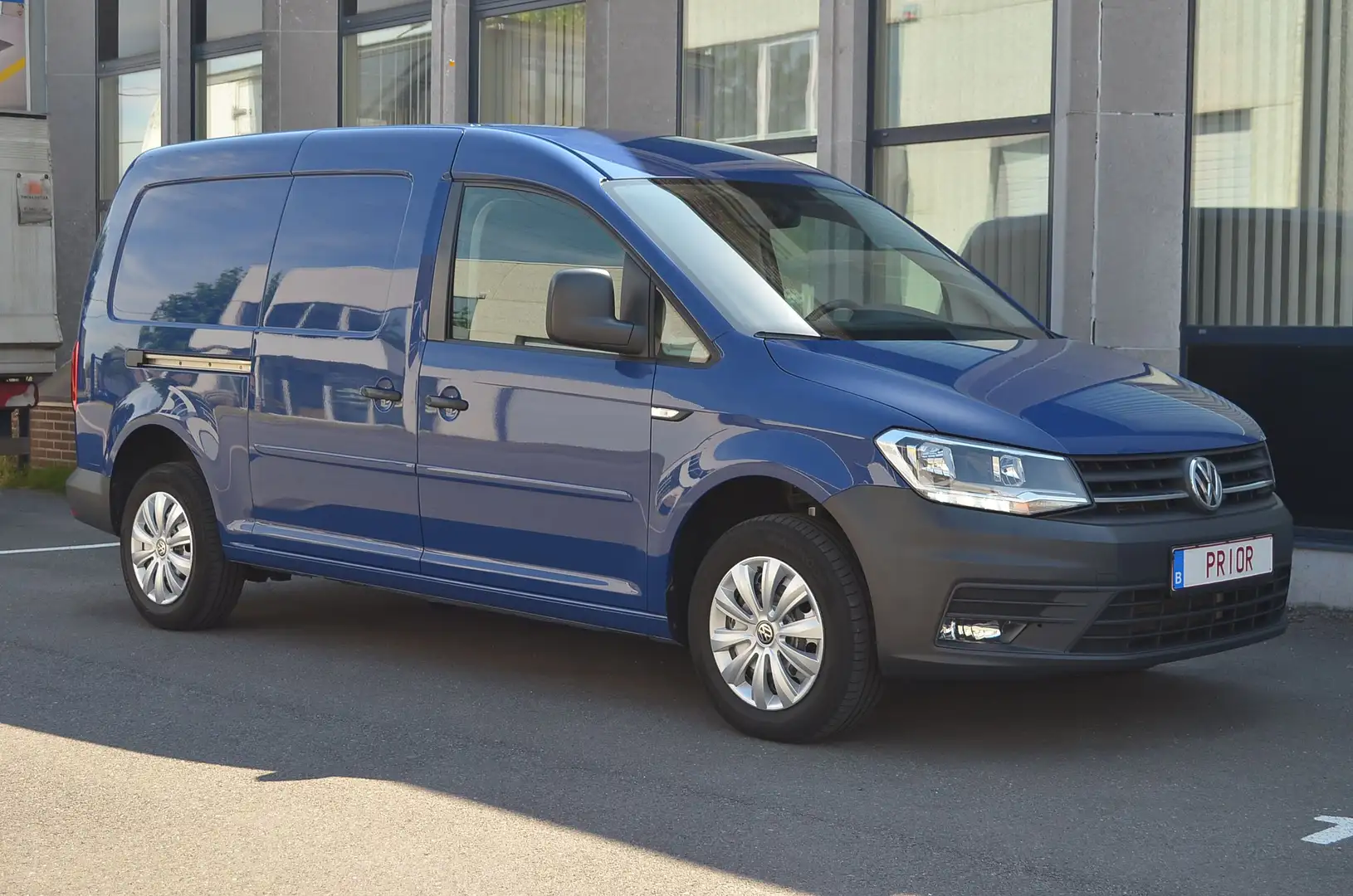 Volkswagen Caddy (€13.500 ex BTW) 2.0 TDI maxi L2 EURO6d CarPlay Bleu - 2