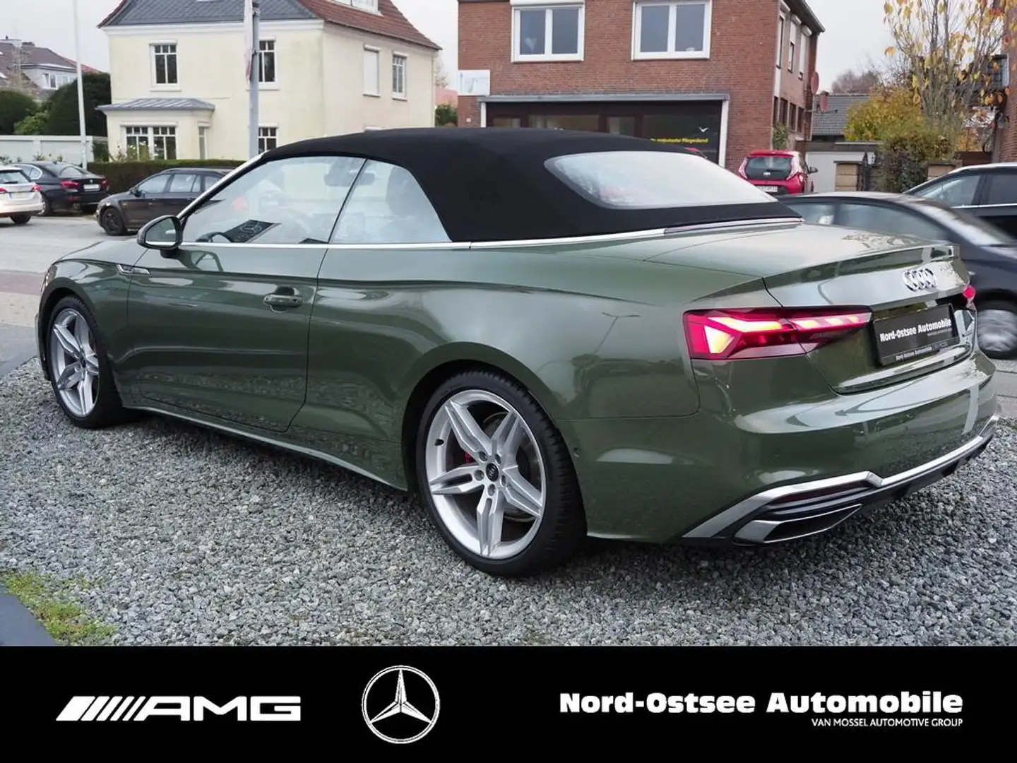 Audi A5 40 CABRIO 2.0 TFSI quattro S-LINE AHK HUD LED Grün - 2