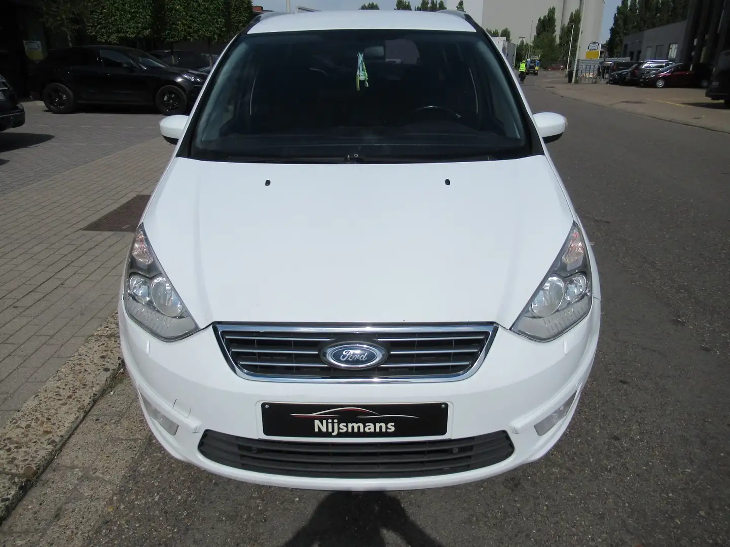 Ford Galaxy 2.0 TDCi Automaat-A/C-Navi-PDC-EXPORT/HANDELAAR Blanc - 2